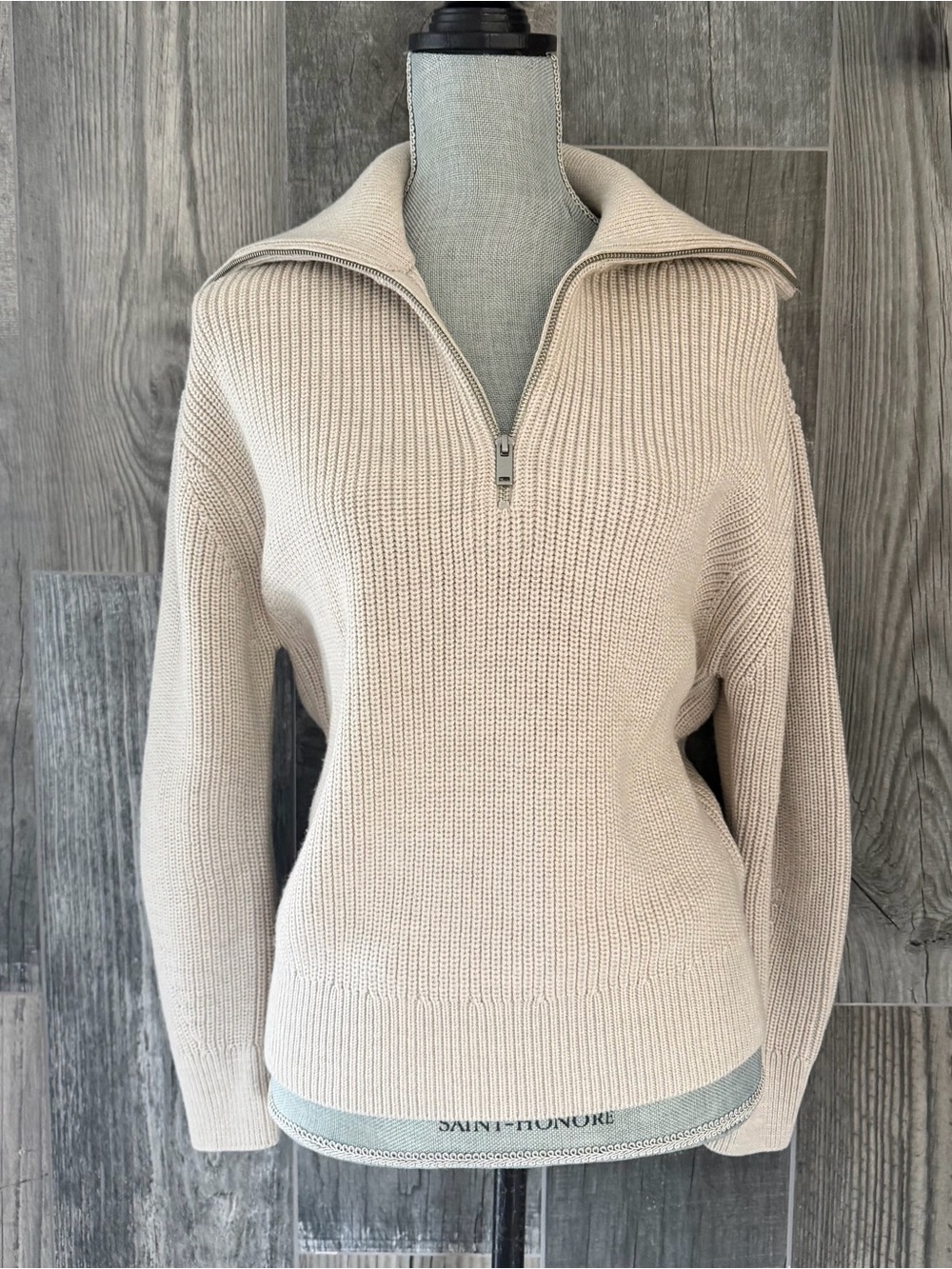COS Zip Knit Jumper